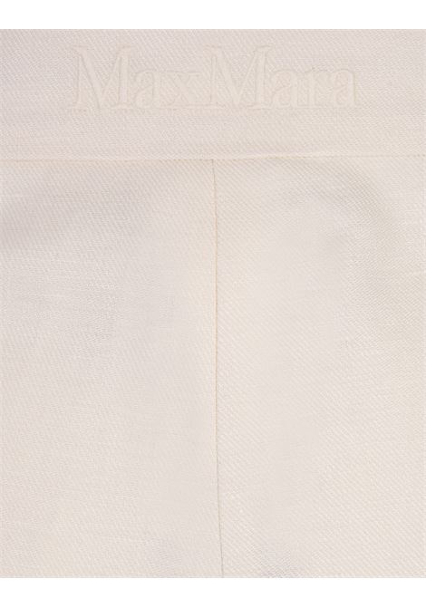 Ivory White Hangar Trousers MAX MARA | 2411131102600006