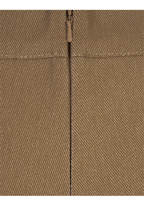 Light Brown Denaro Mini Shorts MAX MARA | 2411141113600002