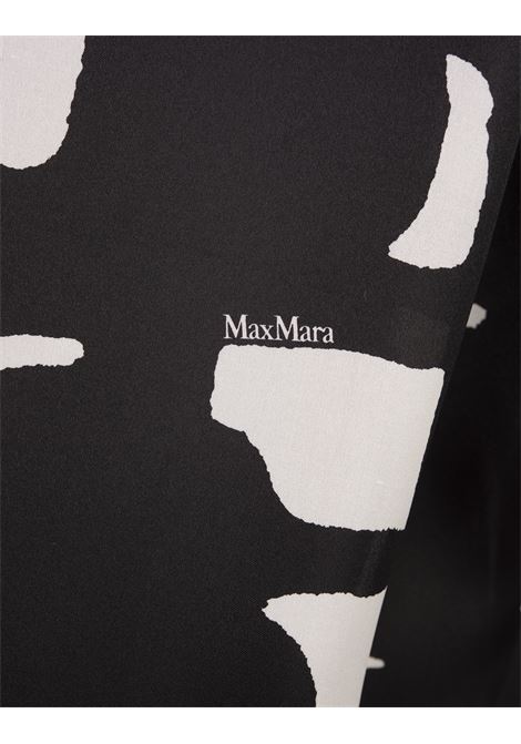 Carella Shirt In White And Black MAX MARA | 2411191024600001
