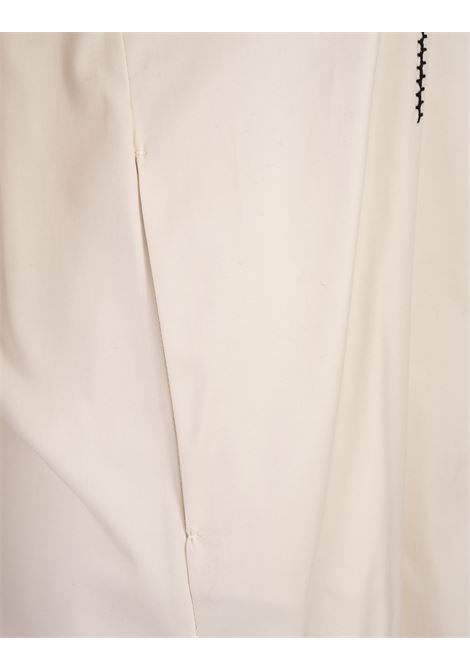 Ivory White Rive Dress MAX MARA | 2411221071600016