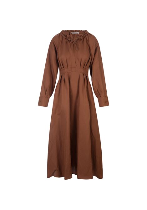 Brown Drina Dress MAX MARA | Dress And Jumpsuit | 2411221092600002