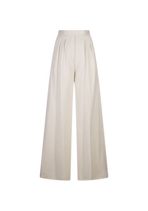 Ivory White Zinnia Trousers MAX MARA | 2411781021600002