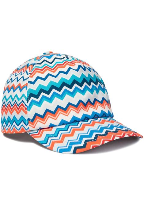 Baseball Hat With Chevron Pattern MISSONI KIDS | Hats | MU0P37-P0415998