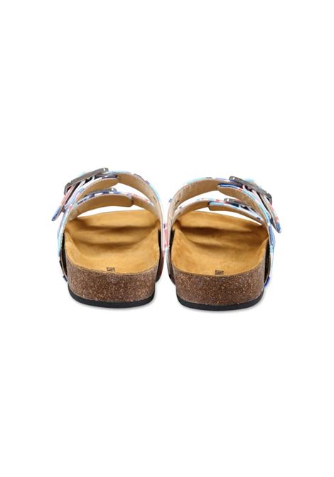 Sandals With Logo And Chevron Pattern MISSONI KIDS | MU0P46-Z1987998