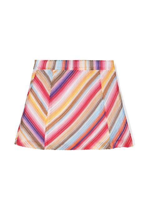Multicoloured Fabric Mini Skirt MISSONI KIDS | MU7A41-Q0049999