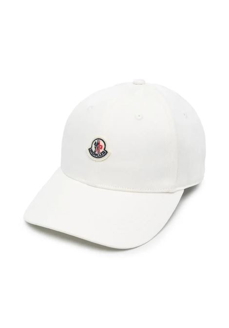 White Baseball Hat With Logo Patch MONCLER ENFANT | 3B000-11 04863034
