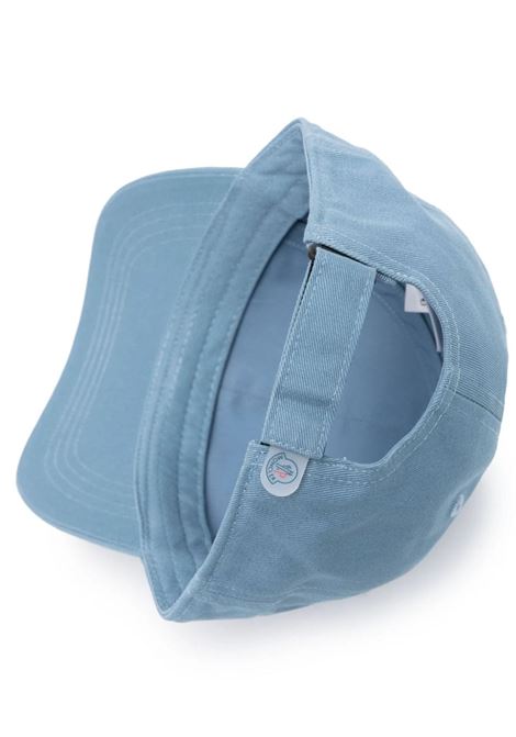 Cappello Da Baseball Azzurro Con Patch Logo MONCLER ENFANT | 3B000-11 0486378H