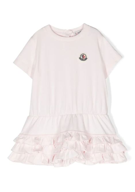 Pink Dress With Ruffles MONCLER ENFANT | 8I000-05 8790N503