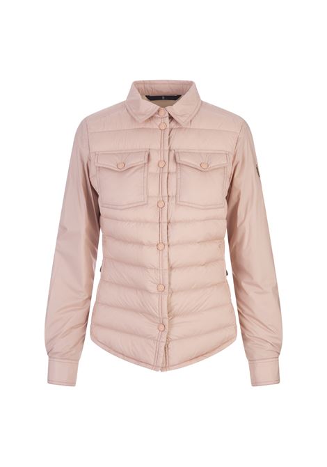 Light Pink Averau Shirt Jacket MONCLER GRENOBLE | Outwear | 1G000-01 596K751U