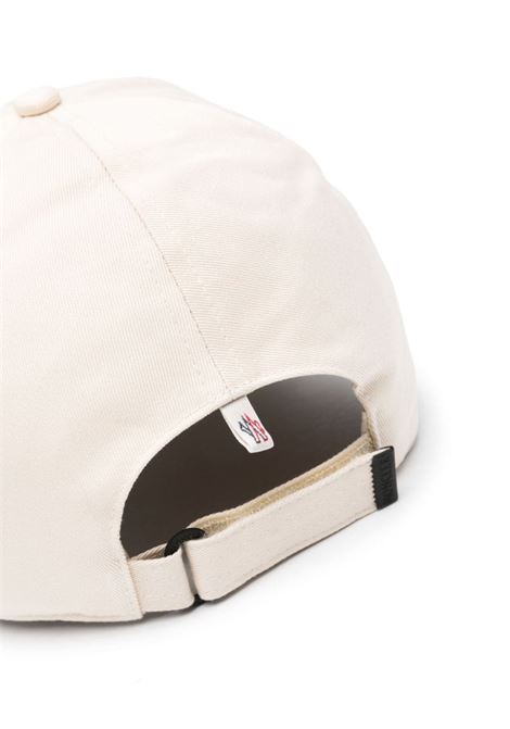 Cappello Da Baseball Bianco Con Logo a Rilievo MONCLER GRENOBLE | 3B000-02 04863050