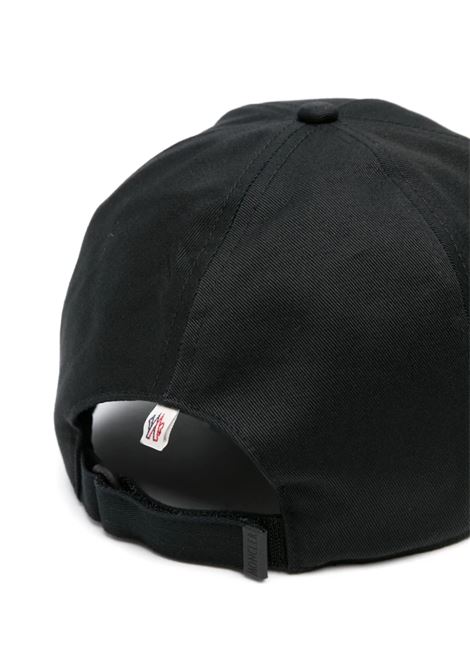 Cappello Da Baseball Nero Con Logo a Rilievo MONCLER GRENOBLE | 3B000-02 04863999