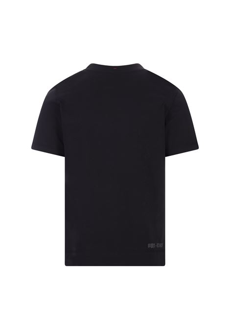 Dark Blue Logoed T-Shirt MONCLER GRENOBLE | 8C000-02 83927773