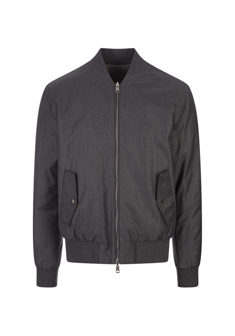Aver Reversible Down Jacket in Dark Grey MONCLER | Outwear | 1A000-96 595SB930