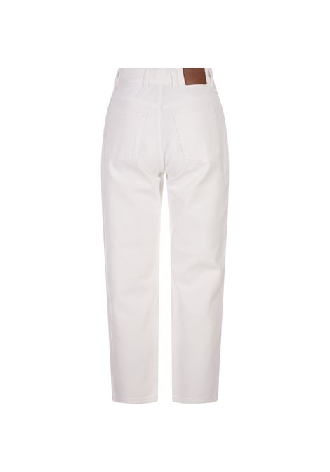 White Bull Vintage Cotton Short Jeans MONCLER | 2A000-14 54A77001