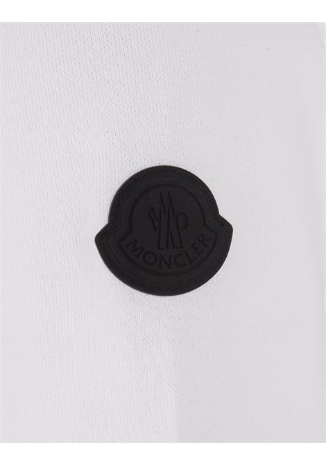 White Sweatshirt With Front Logo MONCLER | 8G000-04 809KR001