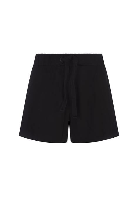 Black Viscose Shorts MONCLER | 8H000-18 89AJP999