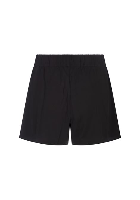 Black Viscose Shorts MONCLER | 8H000-18 89AJP999