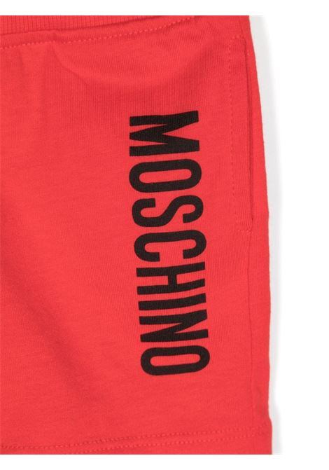 Moschino Teddy Bear Set In White and Red MOSCHINO KIDS | MRG00MLAA0282298