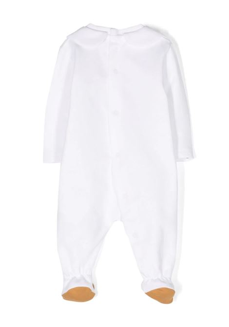White Pyjamas With Moschino Teddy Friends Print MOSCHINO KIDS | MUY06MLCA1910101