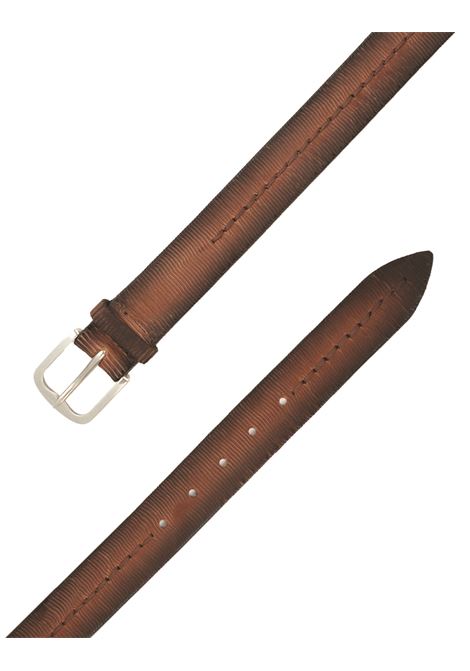 Cintura Blade In Cuoio Con Impuntura ORCIANI | U08174-BLACUO