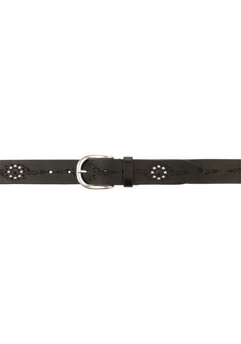 Cintura Blade In Nero Con Cabochon ORCIANI | U08197-BUSNER