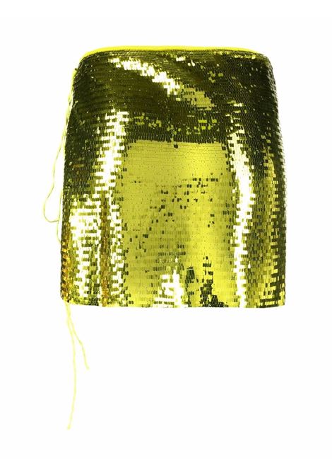 Lime Sequined Sarong OSEREE | APS227-SEQUINSLIME