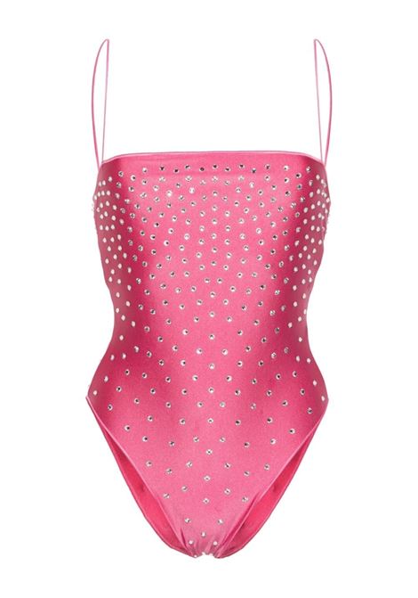 Flamingo Gem Maillot Swimsuit OSEREE | GIS238-GEMFLAMINGO