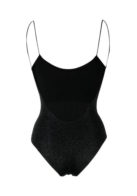 Black Lumiere Maillot One-Piece Swimsuit OSEREE | LIS601-LUREXBLACK