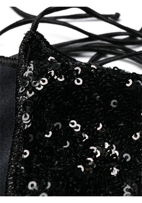 Black Sequins Microkini OSEREE | PTF213-SEQUINSBLACK