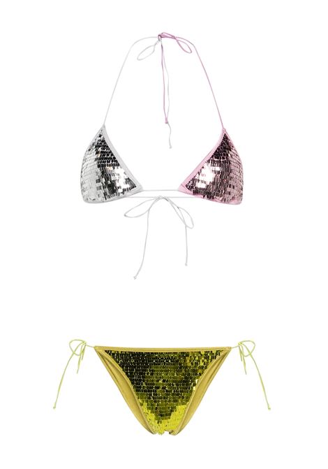 Multicolored Sequined Microkini OSEREE | PTS227-SEQUINSMULTICOLOR