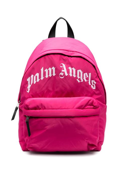 Zaino Fucsia Con Logo PALM ANGELS KIDS | PGNB003C99FAB0023201