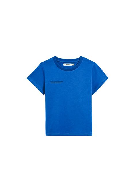 T-Shirt In Cotone Organico Blu Cobalto PANGAIA KIDS | T-Shirts | 100002818343