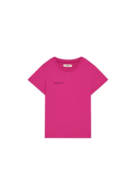 T-Shirt Core In Cotone Organico PPRMINT Fucsia PANGAIA KIDS | 100004305669