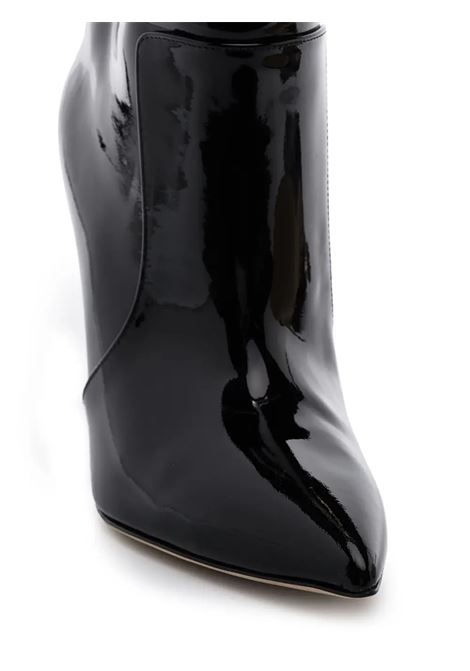 105 Stiletto Boot In Black Patent Leather PARIS TEXAS | PX501BLACK