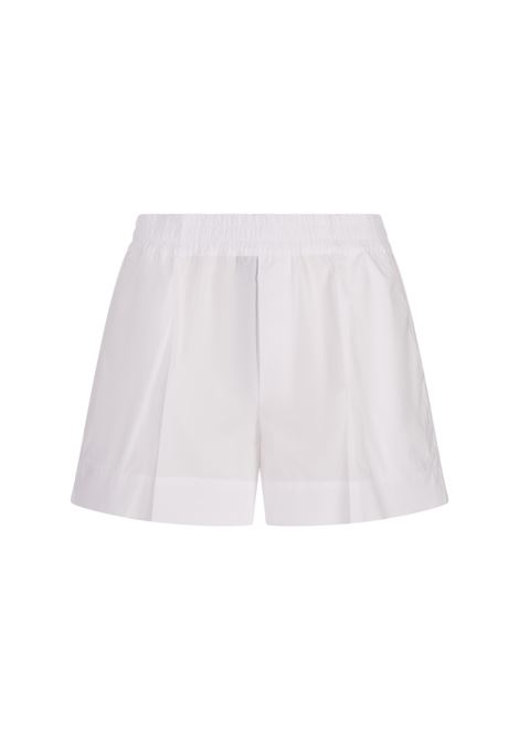 Canyox Shorts In White Cotton PAROSH | Trousers | CANYOX24-D210149001