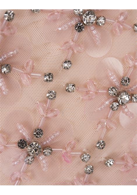 Pink Full Sequins Ginny Top PAROSH | GINNY-D311530085