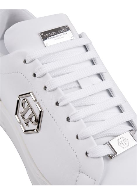 Sneakers Basse Hexagon Bianche PHILIPP PLEIN | FABSUSC0379PLE075N01
