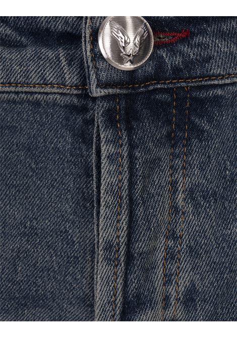 Denim Trousers Super Straight Cut Fit PHILIPP PLEIN | PADCMDT3775PDE004N07A
