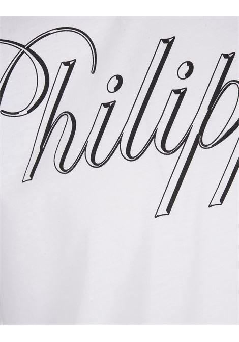 T-Shirt Bianca Con Stampa Philipp Plein TM PHILIPP PLEIN | PADCMTK7066PJY002N01