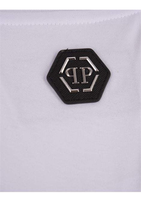 White T-Shirt With Crystals Philipp Plein TM PHILIPP PLEIN | PADCMTK7067PJY002N01