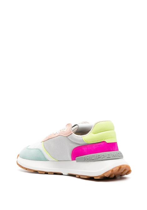 Running Antibes Sneakers - Silver and Fluo PHILIPPE MODEL | ATLDWM05