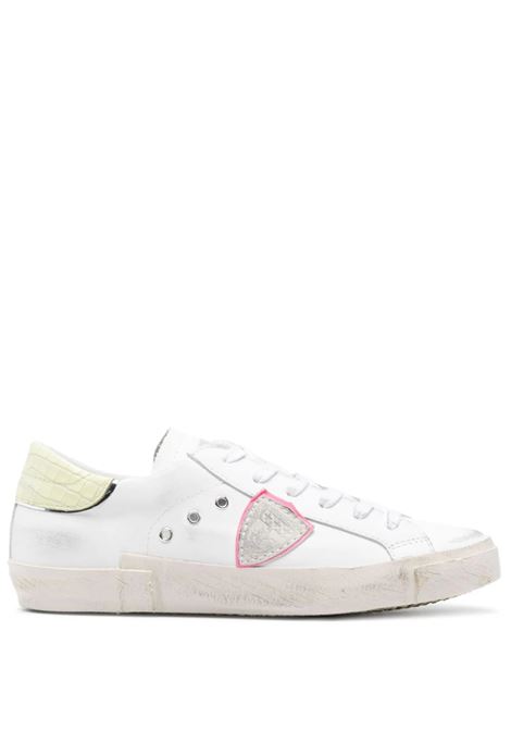 Prsx Low Sneakers - White and Yellow PHILIPPE MODEL | PRLDVCP2