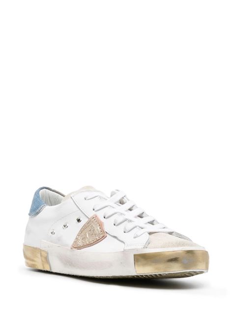 Prsx Low Sneakers - White And Light Blue PHILIPPE MODEL | PRLDVDD2