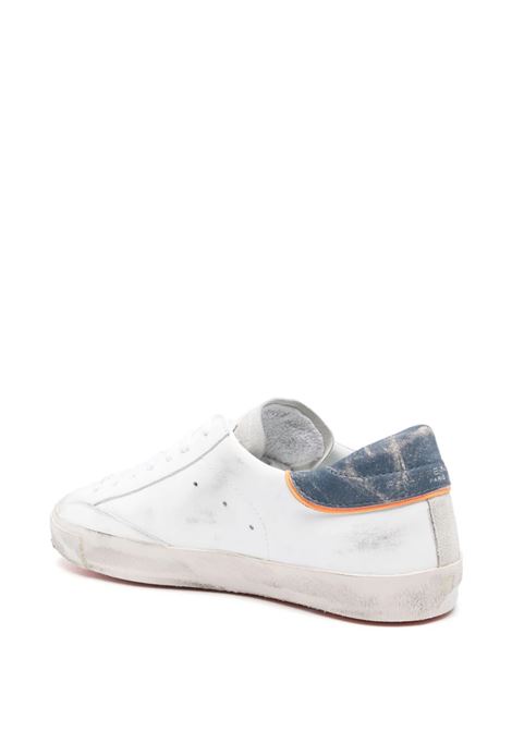 Sneakers Basse Prsx - Bianco, Blu e Arancione PHILIPPE MODEL | PRLUVV02