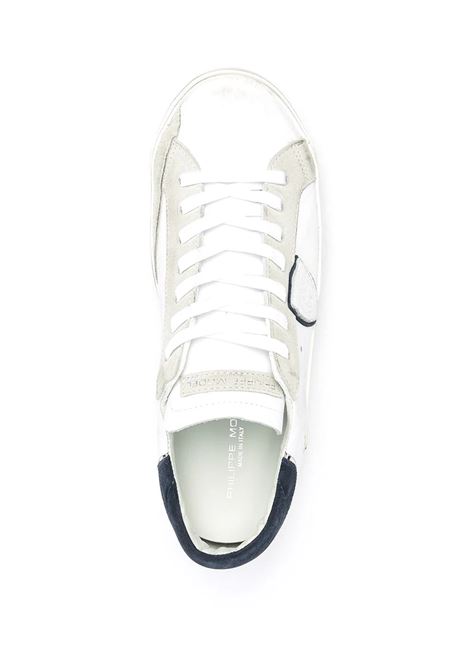 Sneakers Basse Prsx - Bianco e Nero PHILIPPE MODEL | PRLUVX22