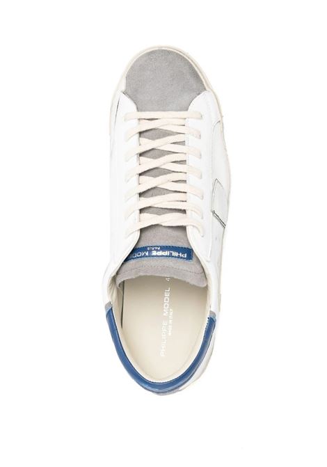 Prsx Low Sneakers - White And Blue PHILIPPE MODEL | PRLUWX12