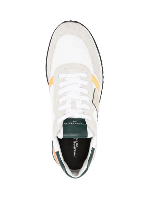 Tropez 2.1 Low Sneakers - White And Orange PHILIPPE MODEL | TYLUWN21