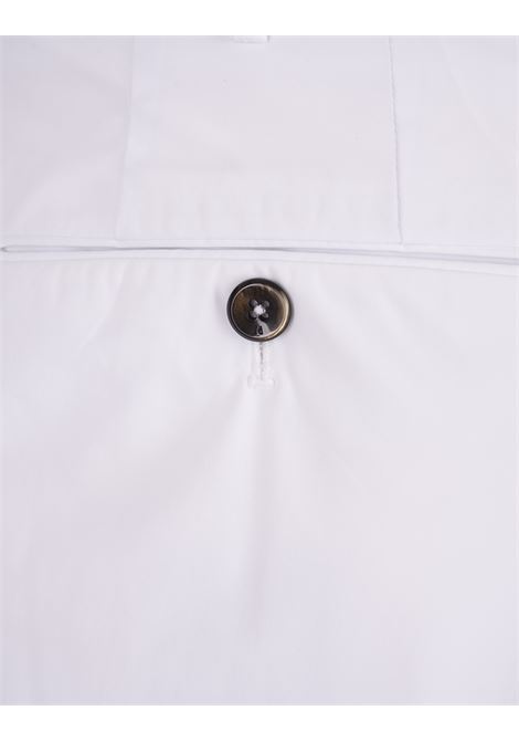 White Stretch Cotton Shorts PT BERMUDA | BTKCZ00CL1-CV17L010