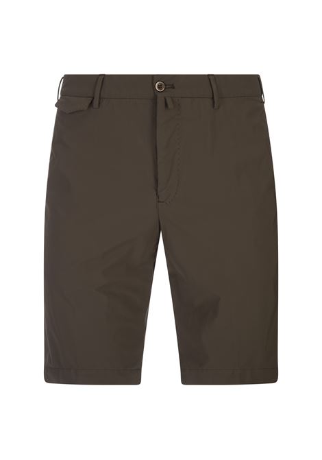 Shorts In Cotone Stretch Marrone PT BERMUDA | BTKCZ00CL1-CV17L437