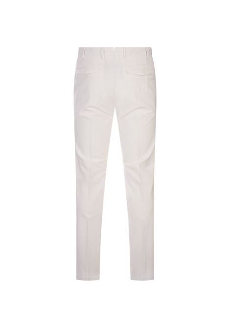 White Stretch Fabric Master Fit Trousers PT TORINO | ALMNZ00CL1-PU340010